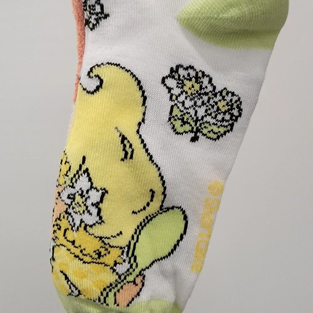 NEW Strawberry Shortcake Ruffle Cuff & Lemon Meringue Mid Crew Soft Socks 2 Pair